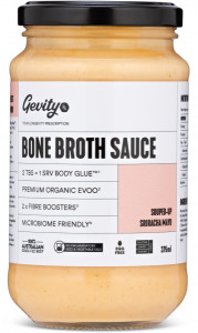 Gevity Rx Bone Broth Sauce Souped-Up Sriracha Mayonnaise 375ml