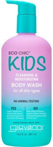 Giovanni Eco Chic Kids Cleansing & Moisturizing Body Wash 487ml