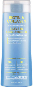 Giovanni Leave-in Conditioner Biotin & Collagen Strengthening 250ml