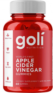 Goli Apple Cider Vinegar Gummies 60 Pieces