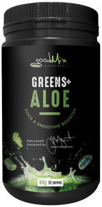 GOODMIX SUPERFOODS Greens + Aloe (Juice & Smoothie Booster) 80g