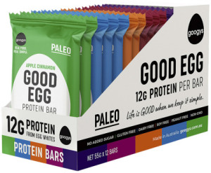 GOOGYS Good Egg Protein Bar Mixed 55g x 12 Display