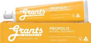 GRANTS OF AUSTRALIA Natural Toothpaste Propolis with Mint 110g