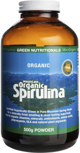 Green Nutritionals Mountain Organic Spirulina Powder 500g