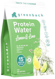 Greenback Protein Water Lemon & Lime 250g