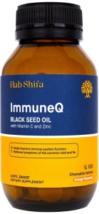 Hab Shifa Immune Q w Vitamin C & Zinc 120c