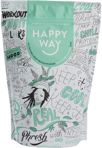 Happy Way Hemp Protein Powder Cacao Mint 500g