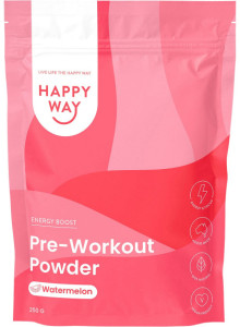 Happy Way Pre-Workout Powder Watermelon 250g