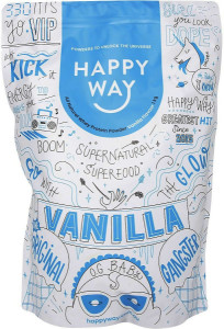 Happy Way Whey Protein Powder Vanilla 1kg