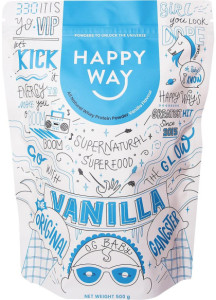 Happy Way Whey Protein Powder Vanilla 500g