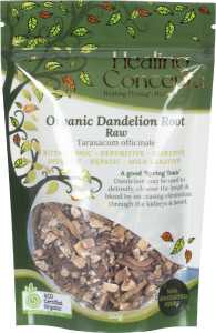 Healing Concepts Organic Dandelion Root Raw 50g