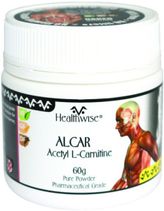 HEALTHWISE ALCAR (Acetyl L-Carnitine) 60g