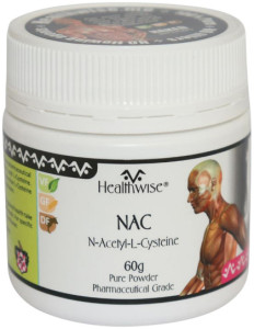 HEALTHWISE NAC (N-Acetyl-L-Cysteine) 60g