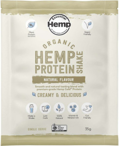 Hemp Foods Australia Organic Hemp Protein Shake Natural 7x35g