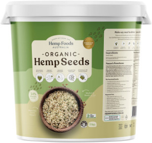 Hemp Foods Australia Organic Hemp Seeds Hulled 5kg