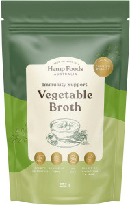 Hemp Foods Australia Vegetable Broth Immunity Support 252g