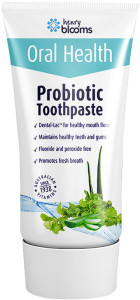 HENRY BLOOMS ORAL HEALTH Probiotic Toothpaste Peppermint 100g