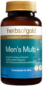 HERBS OF GOLD Men's Multi+ 60t