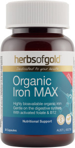 Herbs of Gold Organic Iron Max 30c