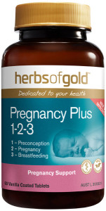 HERBS OF GOLD Pregnancy Plus 1-2-3 60t