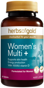 HERBS OF GOLD Women's Multi+ 30t