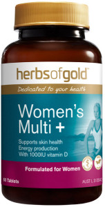 HERBS OF GOLD Women's Multi+ 60t