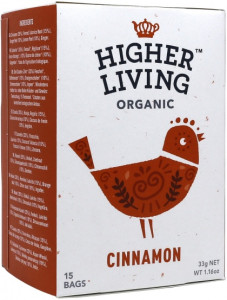 Higher Living Organic Cinnamon Tea 15Tea Bags