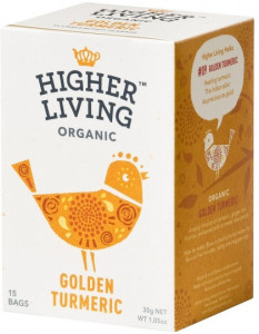 Higher Living Organic Golden Turmeric 15Tea Bags
