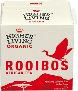 Higher Living Organic Rooibos Tea 40 Tea Bags