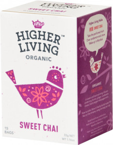 Higher Living Organic Sweet Chai  15Tea Bags