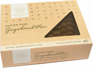 House of Biskota Gluten Free Gingerbread Men 200g