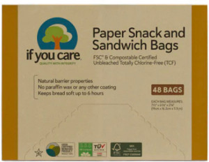 If You Care Sandwich Bags 48Pcs