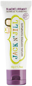 JACK N' JILL Natural Calendula Toothpaste Blackcurrant 50g