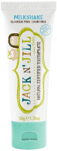 JACK N' JILL Natural Toothpaste with Calendula (Fluoride Free) Milkshake 50g