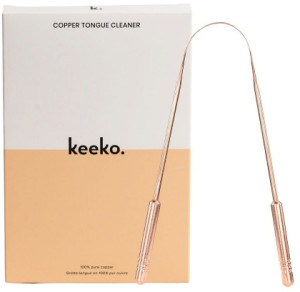 Keeko Tongue Cleaner Premium Copper 1Pk