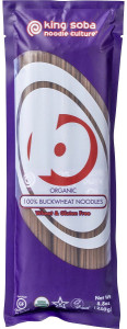 King Soba Organic 100% Buckwheat Noodles 250g