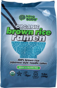 King Soba Organic Brown Rice Ramen Noodles 280g
