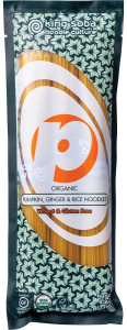 King Soba Organic Pumpkin, Ginger&Rice Noodles 250g