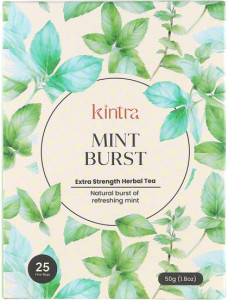 Kintra Foods Mint Burst Tea 25 Tea Bags