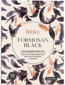 Kintra Foods Organic Formosan Black Tea 32 Tea Bags