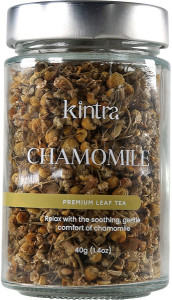 Kintra Foods Loose Leaf Chamomile Tea Glass Jar 40g