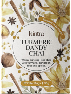Kintra Foods Tea Turmeric Dandy Chai x 32 Tea Bags