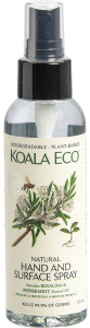 Koala Eco Natural Hand & Surface Sanitiser Rosalina & Peppermint 125ml