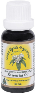 Lemon Myrtle Fragrances Essential Oil (100%) 20ml