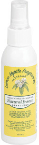 Lemon Myrtle Fragrances Natural Insect Repellent 125ml