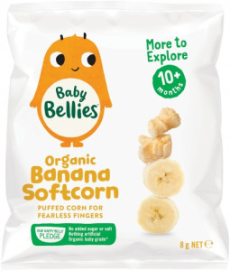 Little Bellies Organic Banana Softcorn 8g