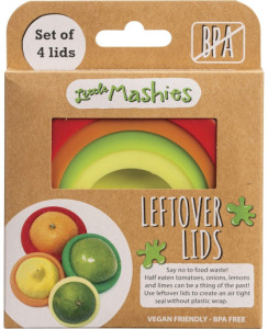 Little Mashies Reusable Leftover Lids Set 4pk