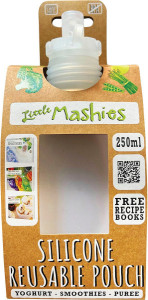 Little Mashies Silicone Reuseable Pouch 250ml