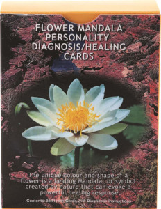 LIVING ESSENCES OF AUSTRALIA Insight Cards: Flower Mandala Personality Diagnosis/Healing Cards x 88 