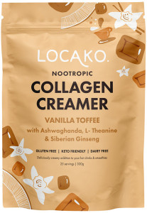 Locako Collagen Creamer VanillaToffee 300g